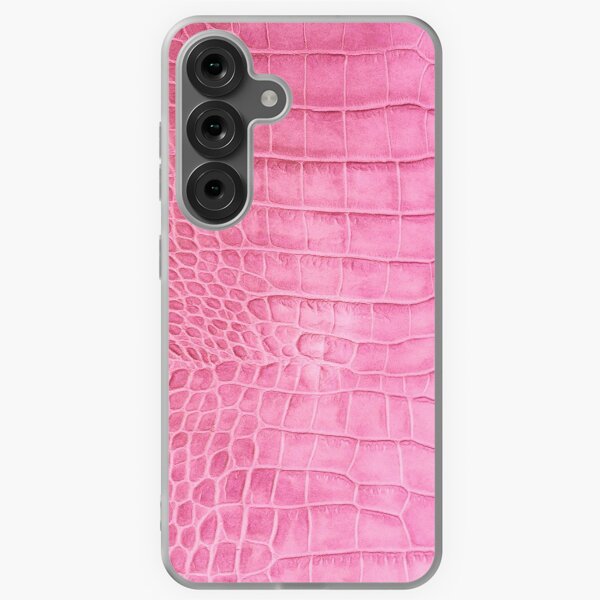 Item preview, Croco leather effect (pink) designed and sold by capricedefille.