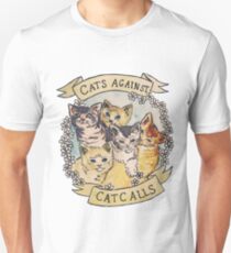 Chats contre les appels de chat T-shirt unisexe