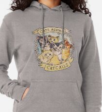 Katzen gegen Katzenanrufe Leichter Hoodie