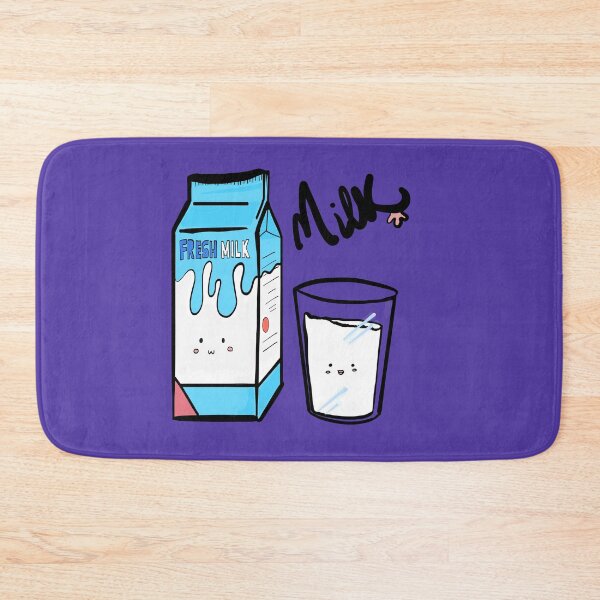 Item preview, Milk carton and glass design designed and sold by Notonlymilk.