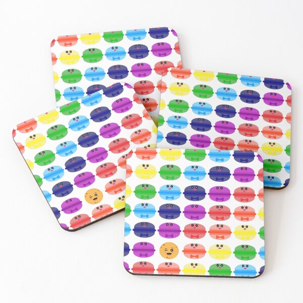 Item preview,  surprising macarons pattern  designed and sold by Coowo22.