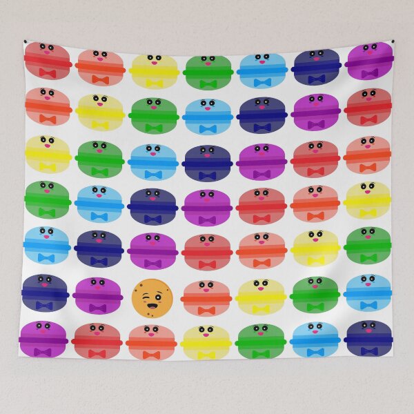 Item preview,  surprising macarons pattern  designed and sold by Coowo22.