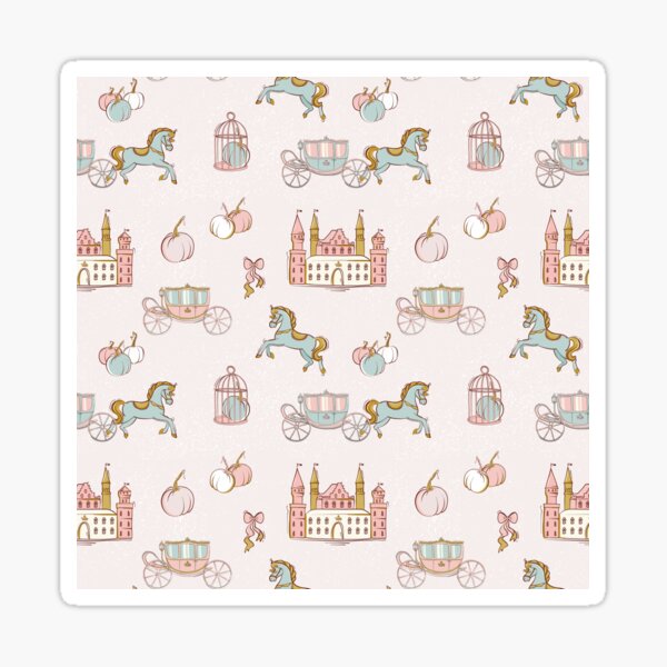 Item preview, Fairy tale castle princess pattern  designed and sold by Milatoo.