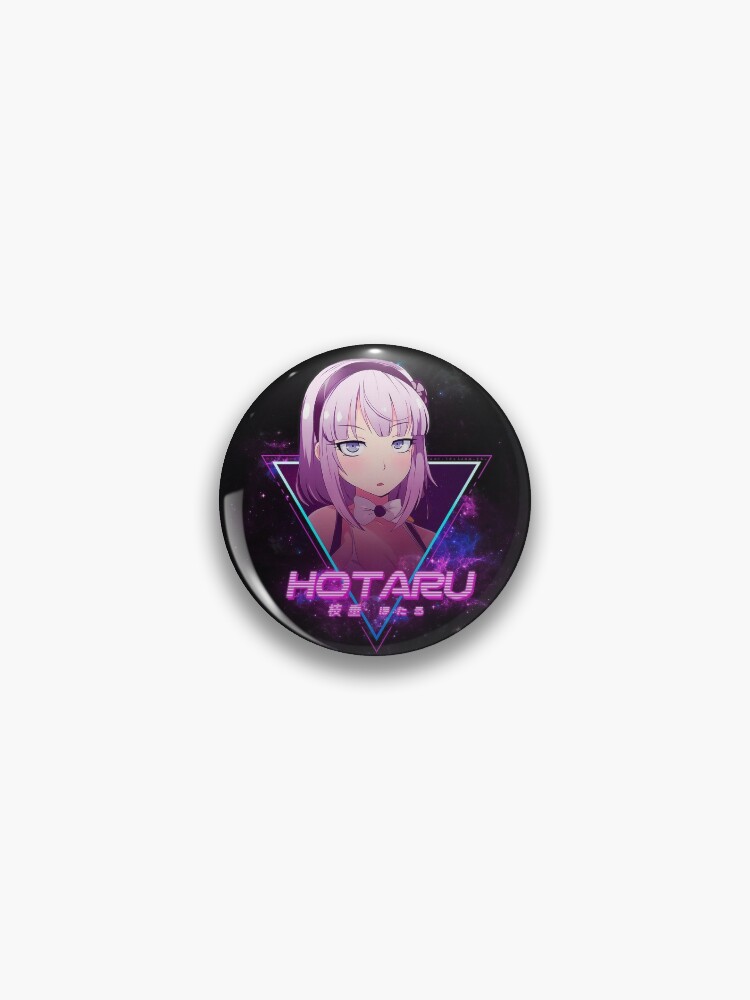 Dagashi Kashi Hotaru Shidare 枝垂 ほたる Aesthetic Pin By Waifu Dope Redbubble