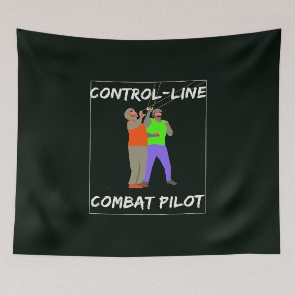 Item preview, control line combat pilots designed and sold by RickTellon.