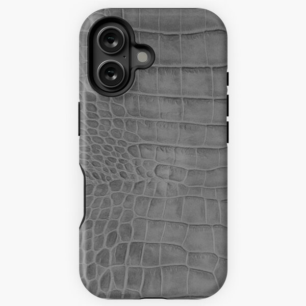 Item preview, Croco leather effect (grey) designed and sold by capricedefille.
