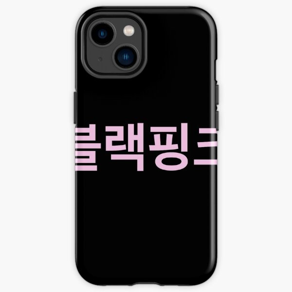 Hangul-Maske "BLACKPINK 블랙 mask" iPhone Robuste Hülle
