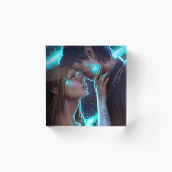 Starfall Acrylic Block