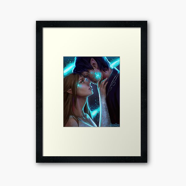 Starfall Framed Art Print