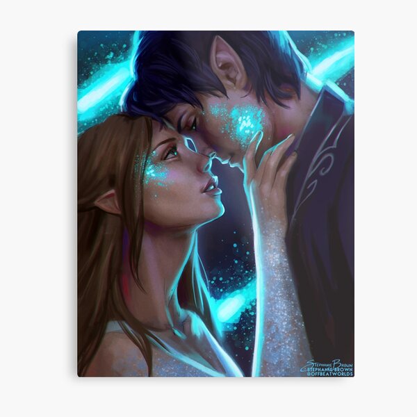 Starfall Metal Print