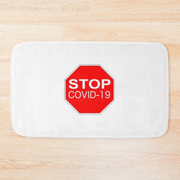 Item preview, Stop COVID-19 Sign designed and sold by Reethes.