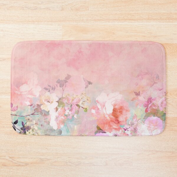 Item preview, Pastel blush watercolor ombre floral watercolor designed and sold by GirlyTrend.