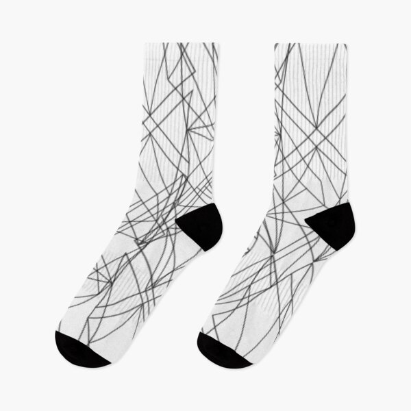 Item preview, Geometric Pattern on White designed and sold by Mirkwood’s Shop.
