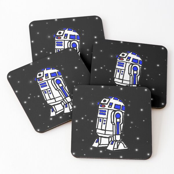 Item preview, Outer space droid  designed and sold by TheDoodleFairy.