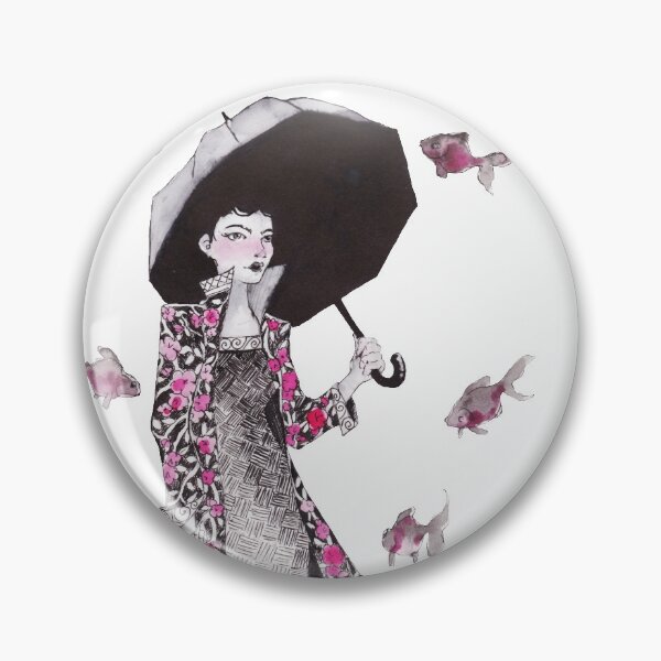 Item preview, Woman with goldfish designed and sold by zias.