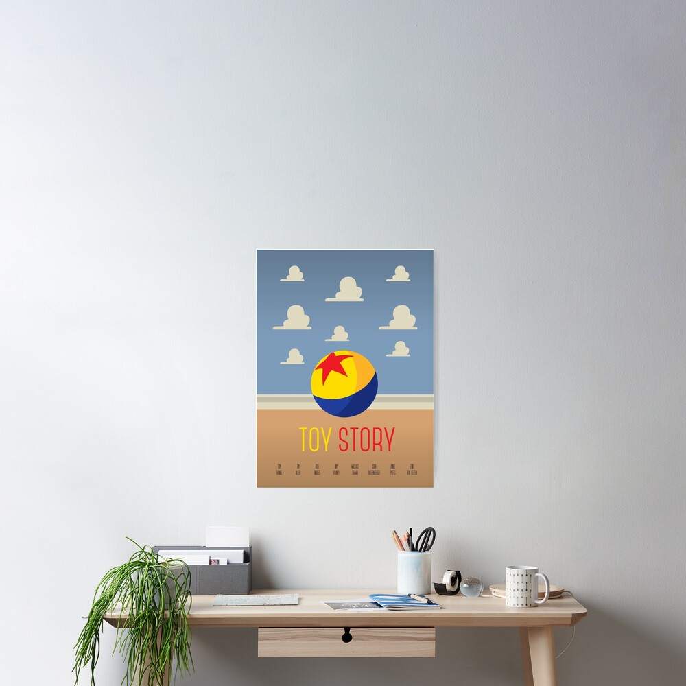 Toy Story Minimalismus Poster Von Marbo92 Redbubble