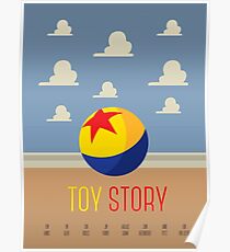 Toy Story Minimalism Poster