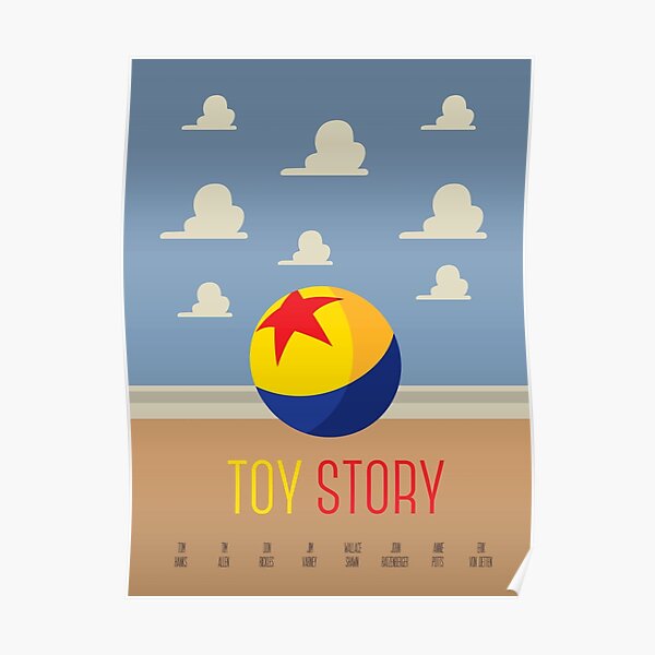 Toy Story Minimalism Poster