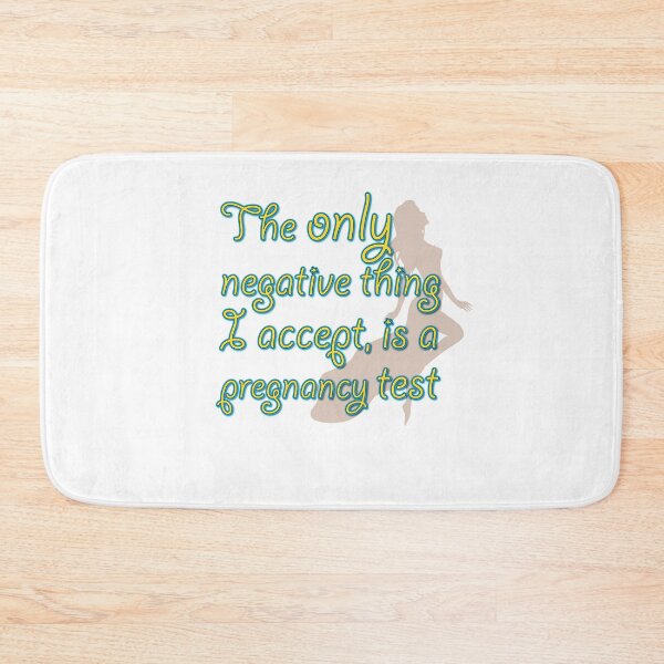 Item preview, I accept only negative pregnancy tests designed and sold by jfcreations.