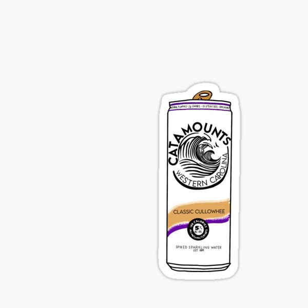 WCU White Claw Sticker