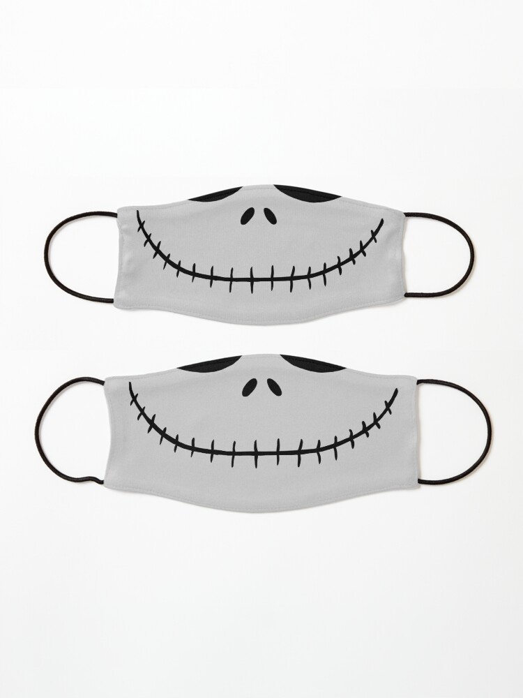 Alternate view of Skellington Smile Mask