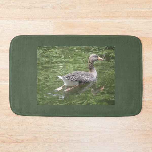 Item preview, Greylag Goose Paddling on the Lake Photograph designed and sold by naturegallery.