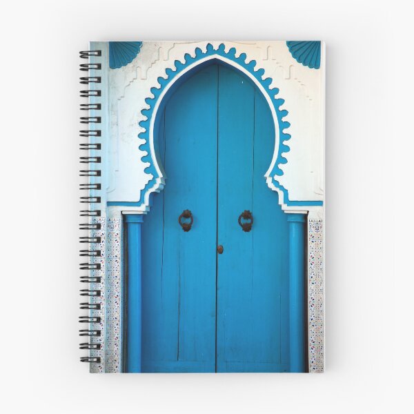 Item preview, blue door in Chefchaouen,Morocco designed and sold by milena boeva.