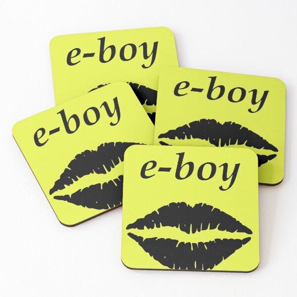 Item preview, e boy design with lip kiss designed and sold by Imutobi.