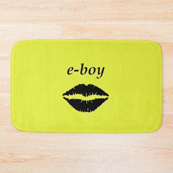 Item preview, e boy design with lip kiss designed and sold by Imutobi.