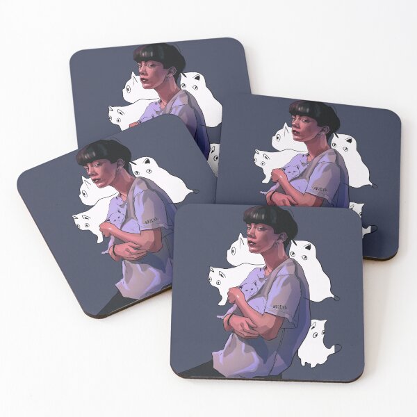 Item preview, Boy with kittens designed and sold by apaeva.