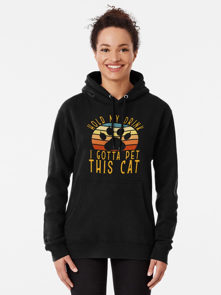 sweatshirt to hold cat