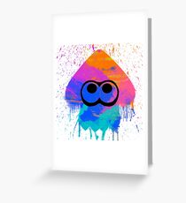 Splatoon Grußkarte