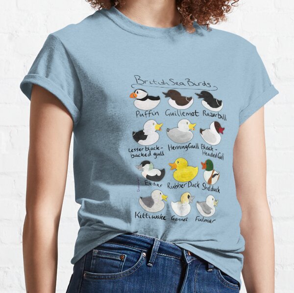 British Sea Birds Classic T-Shirt