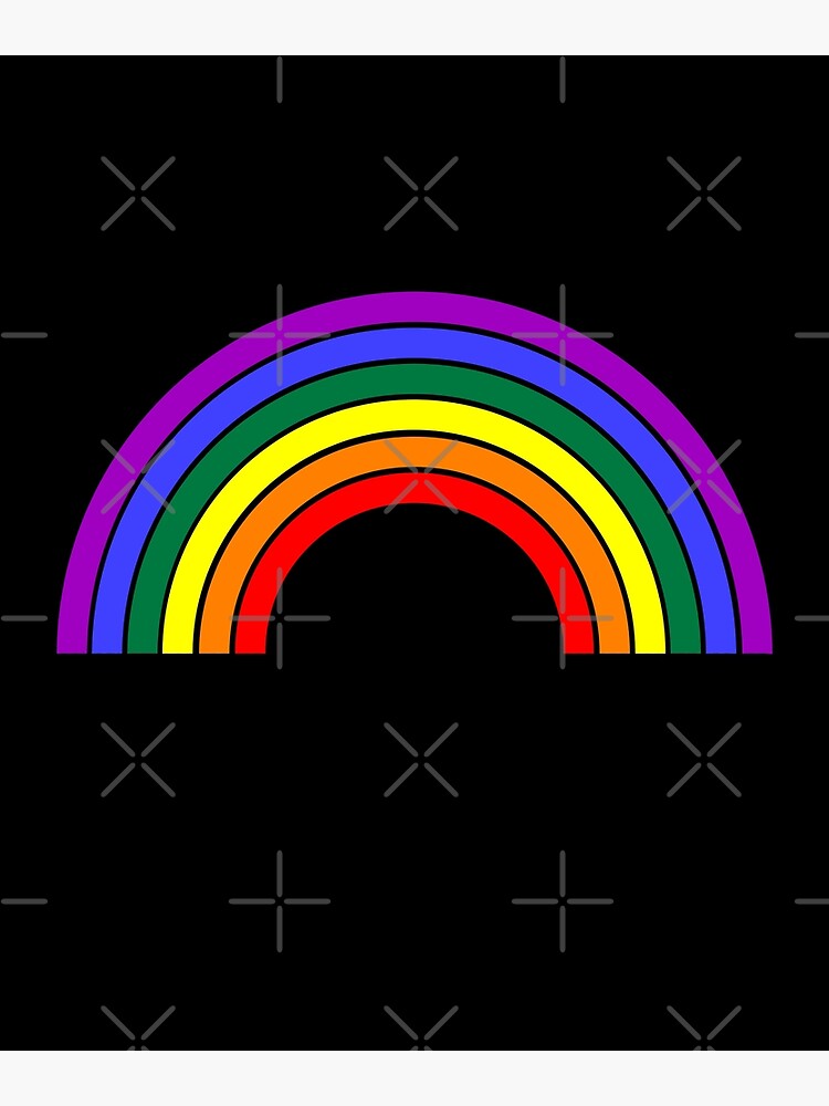 rainbow gay pride symbol clip art ally