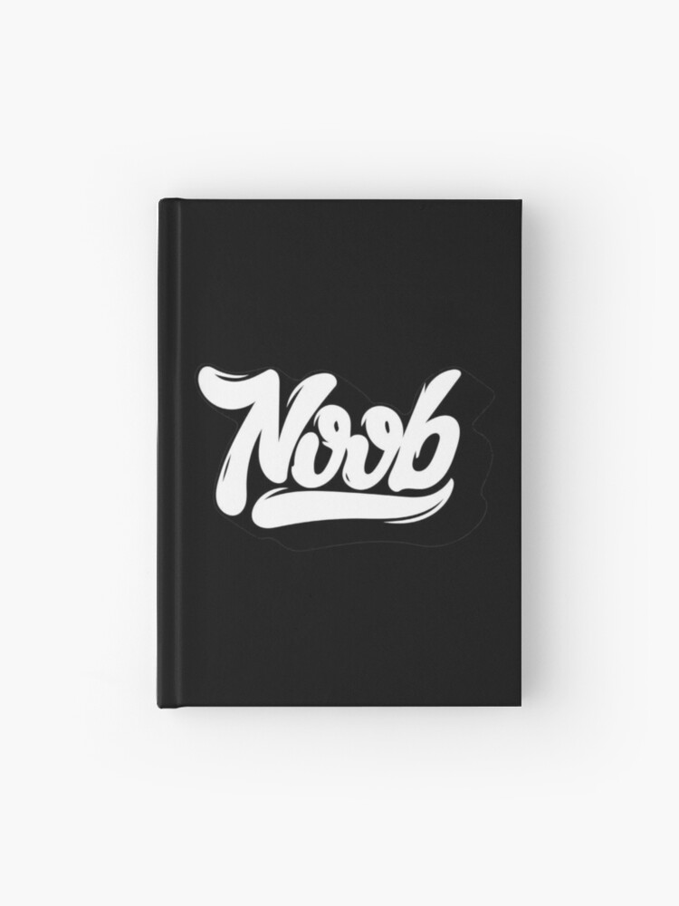 Roblox Noob Oof Hardcover Journal By Nice Tees Redbubble - black and white roblox noob robux gift card deals