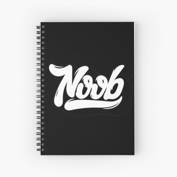 Cuadernos De Espiral Roblox Noob Redbubble - roblox oof cara triste cuaderno de espiral