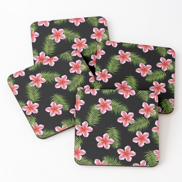 Item preview, Tropical Palm Leaves and Flowers (from the Hawaiian Breeze line) designed and sold by TheHobbyGirl.
