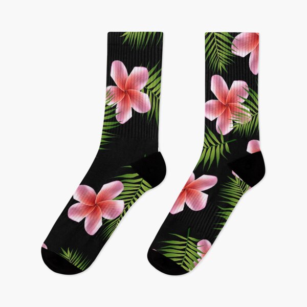 Item preview, Tropical Palm Leaves and Flowers (from the Hawaiian Breeze line) designed and sold by TheHobbyGirl.
