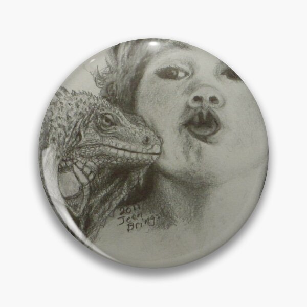 Item preview, Theodore and little boy kisses designed and sold by Jean Brings.