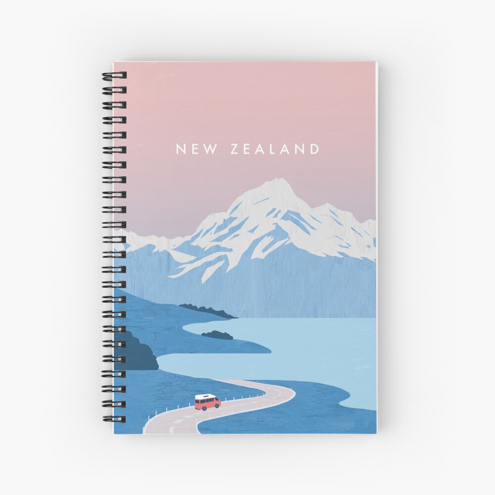 Vista previa del artículo con la obra «Cuaderno de espiral», diseñado y vendido por katinkareinke.