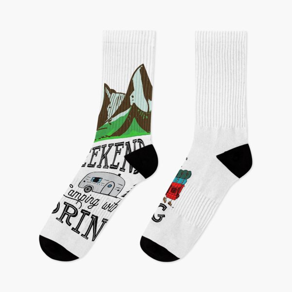 Item preview, Weekend Forecast: Camping with a chance of Drinking designed and sold by Laura Lise Wong.