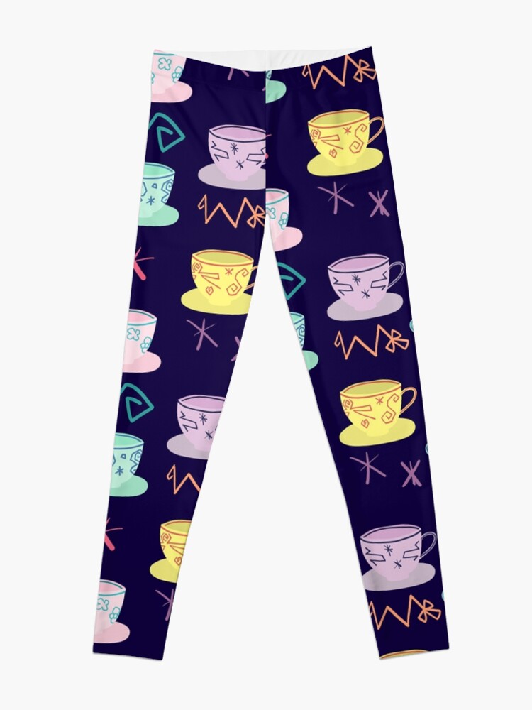 Disney Parks Alice in Wonderland Mad popular Tea Party Teacup Leggings - Womens XL