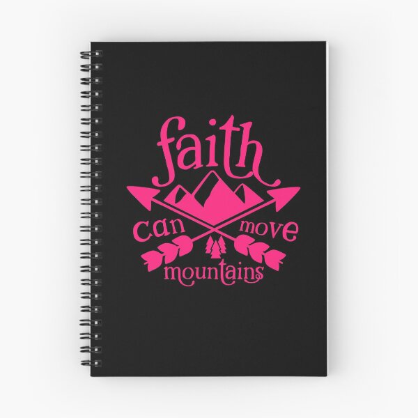 Item preview, Faith move Mountains Christian Gift Courage designed and sold by Jelisandie.