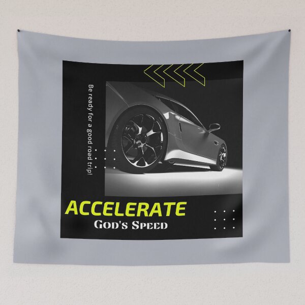 Item preview, ACCELERATE GOD'S SPEED designed and sold by kelsether.