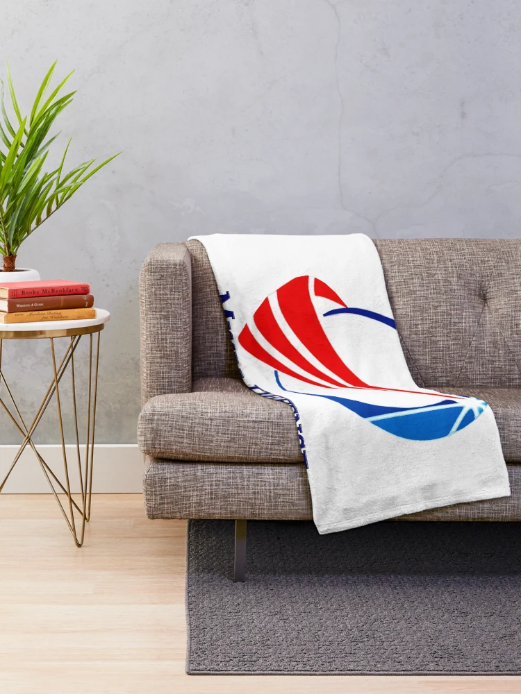 Thumbnail 2 of 6, Throw Blanket, MDA Program Logo designed and sold by Nikki SpaceStuffPlus.