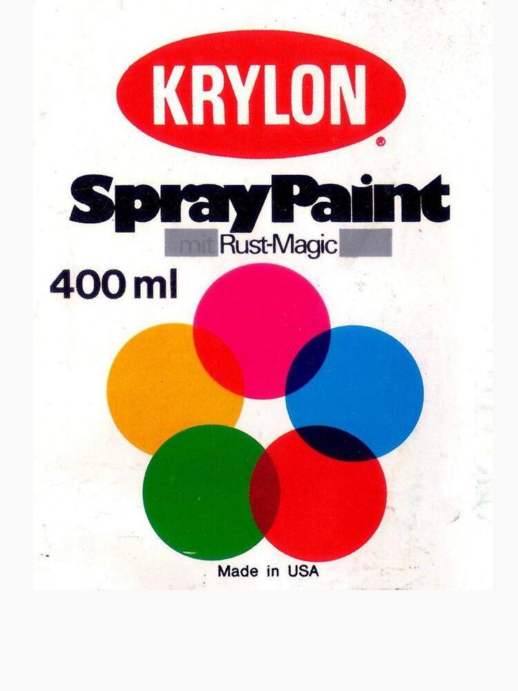 "Krylon Vintage" Tshirt by Mfdoom123 Redbubble old skool krylon tshirts graffiti t