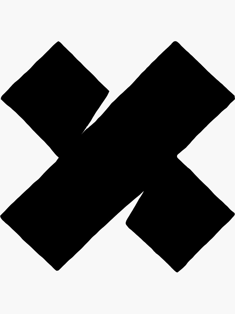 x.p.l.r Sticker