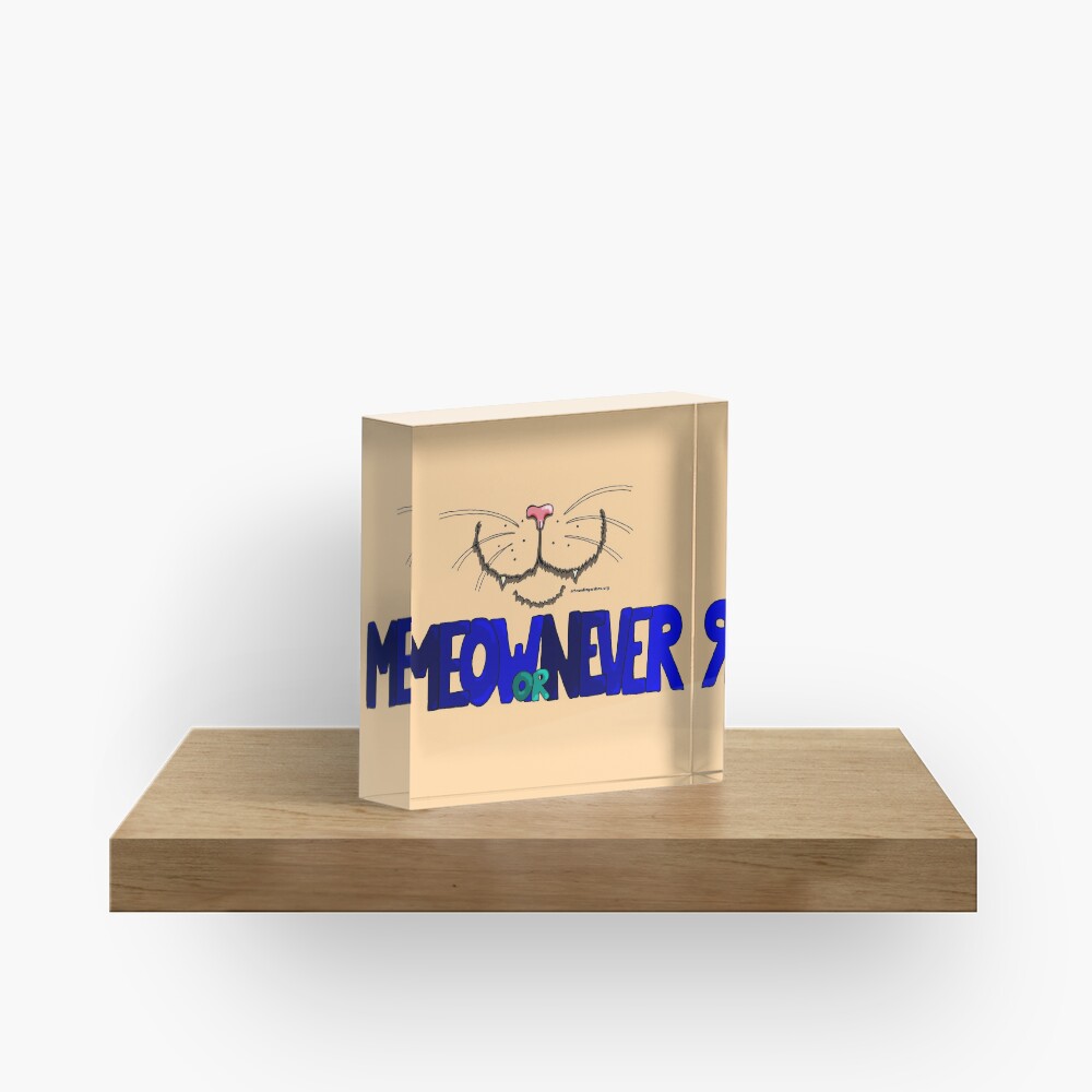 Artikel-Vorschau von Acrylblock, designt und verkauft von Boxcats.