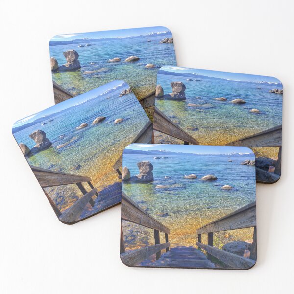 Item preview, Speedboat Beach Lake Tahoe designed and sold by AmeliaOphelia.
