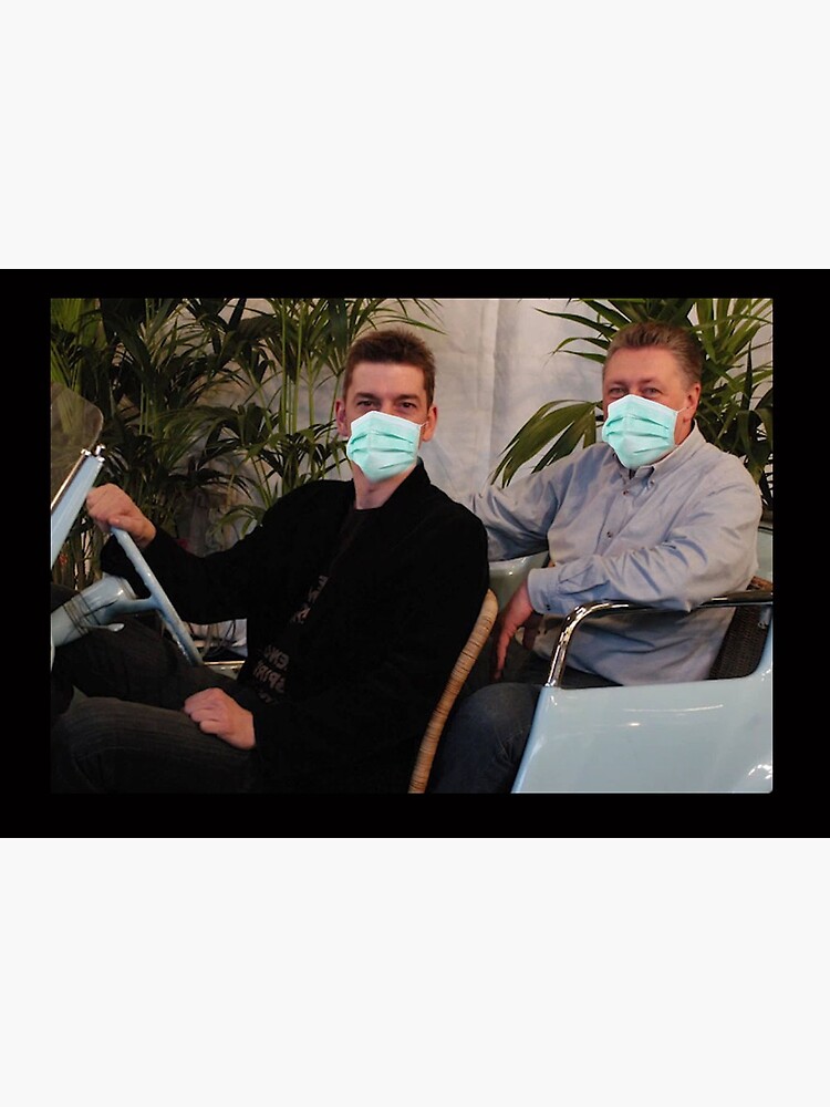 Thumbnail 5 of 5, Mask, Kris en dany Covid edition designed and sold by karenfrancois.